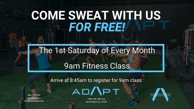 adapt free fitness class